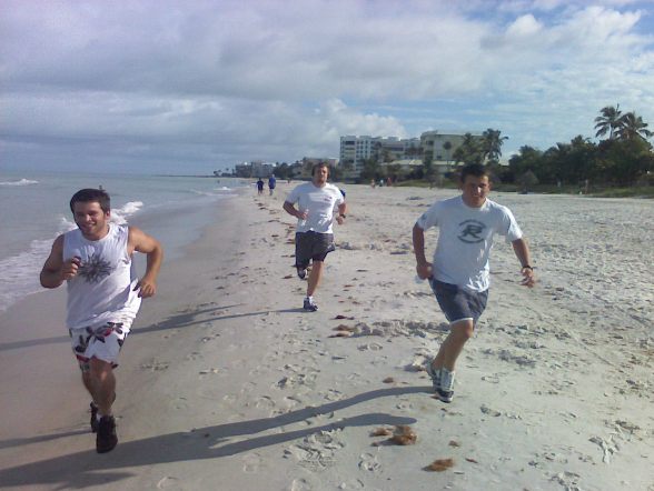 Athletes Running